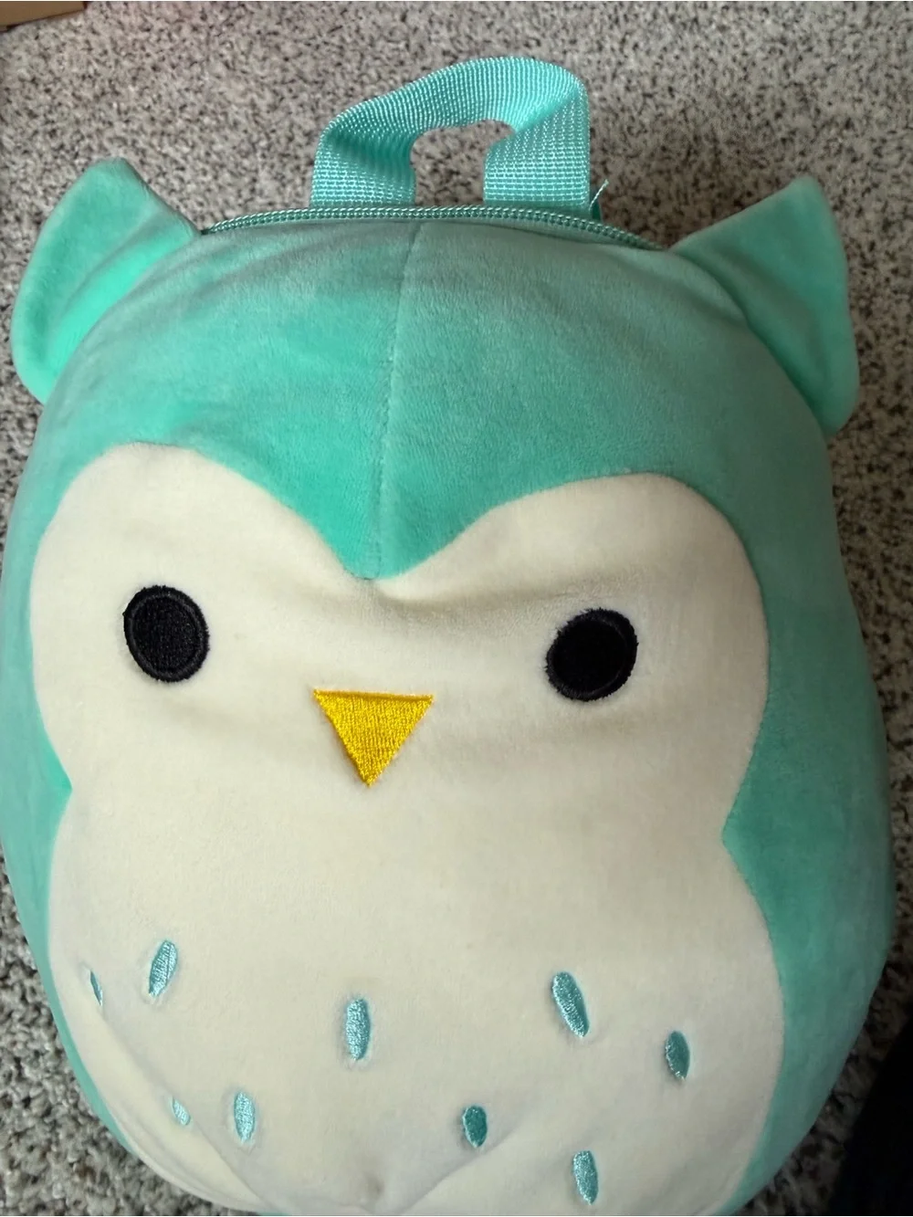 🦉EUC Squishmallows Winston the Owl Backpack